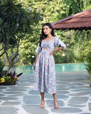Daisy Pleated Dress