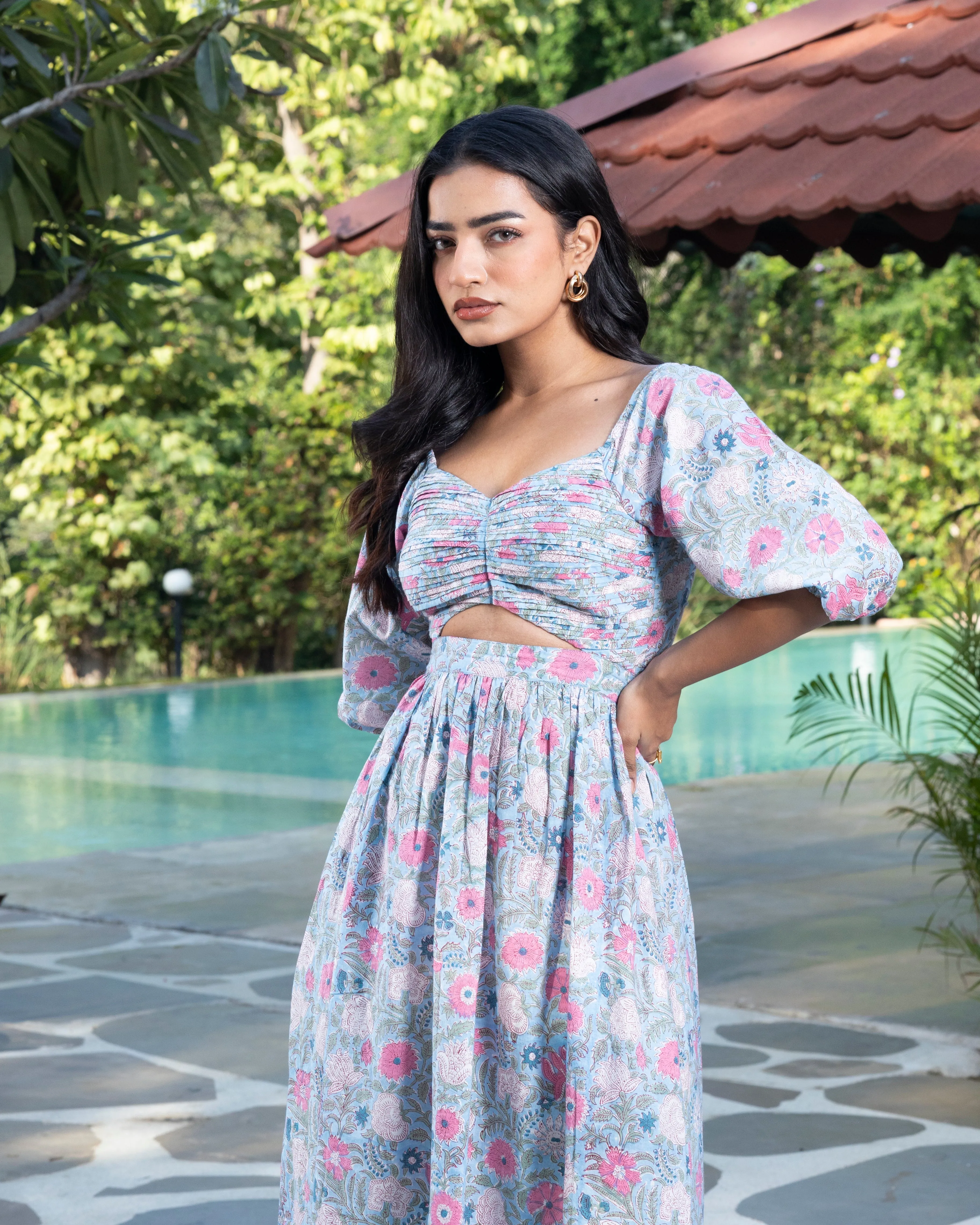 Daisy Pleated Dress