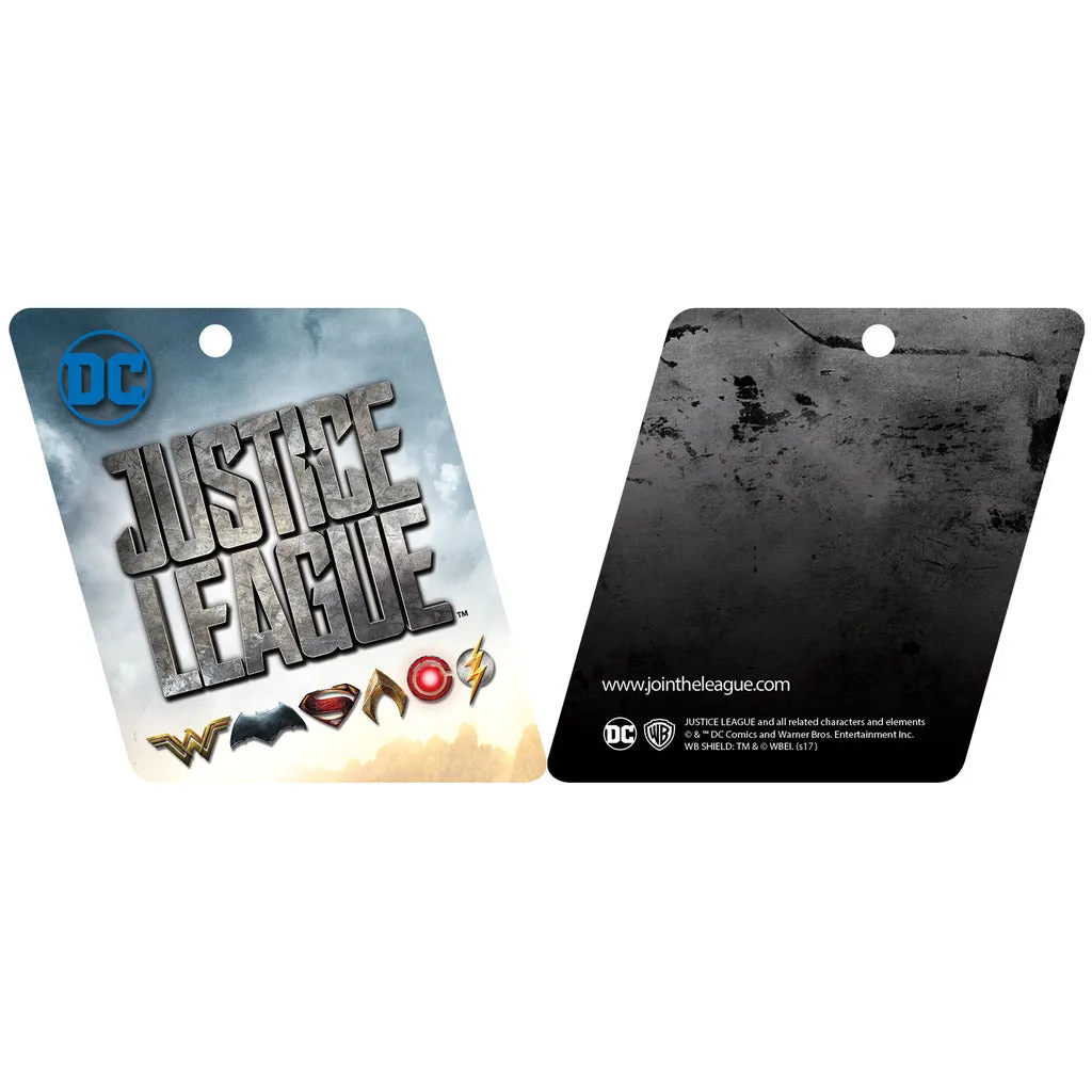 DC Justice League Poster Save The World Official Women's T-shirt (Black)