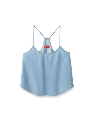 Denim tank top
