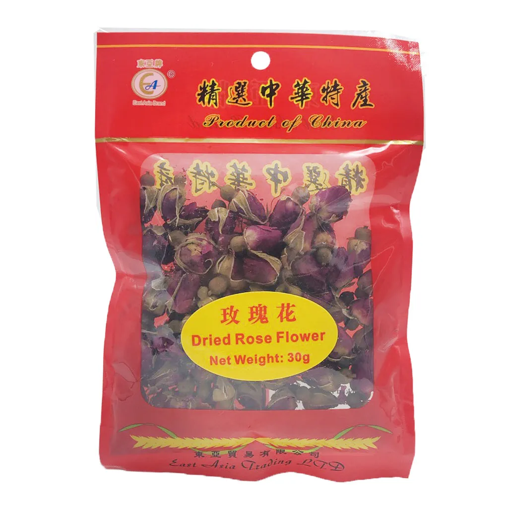 East Asia Brand Dried Rose Flower 30g ~ 東亞牌 玫瑰花 30g