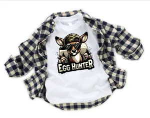 Egg Hunter Boys Easter Shirt, Big Buck Egg Hunter: 2T / Short Sleeves