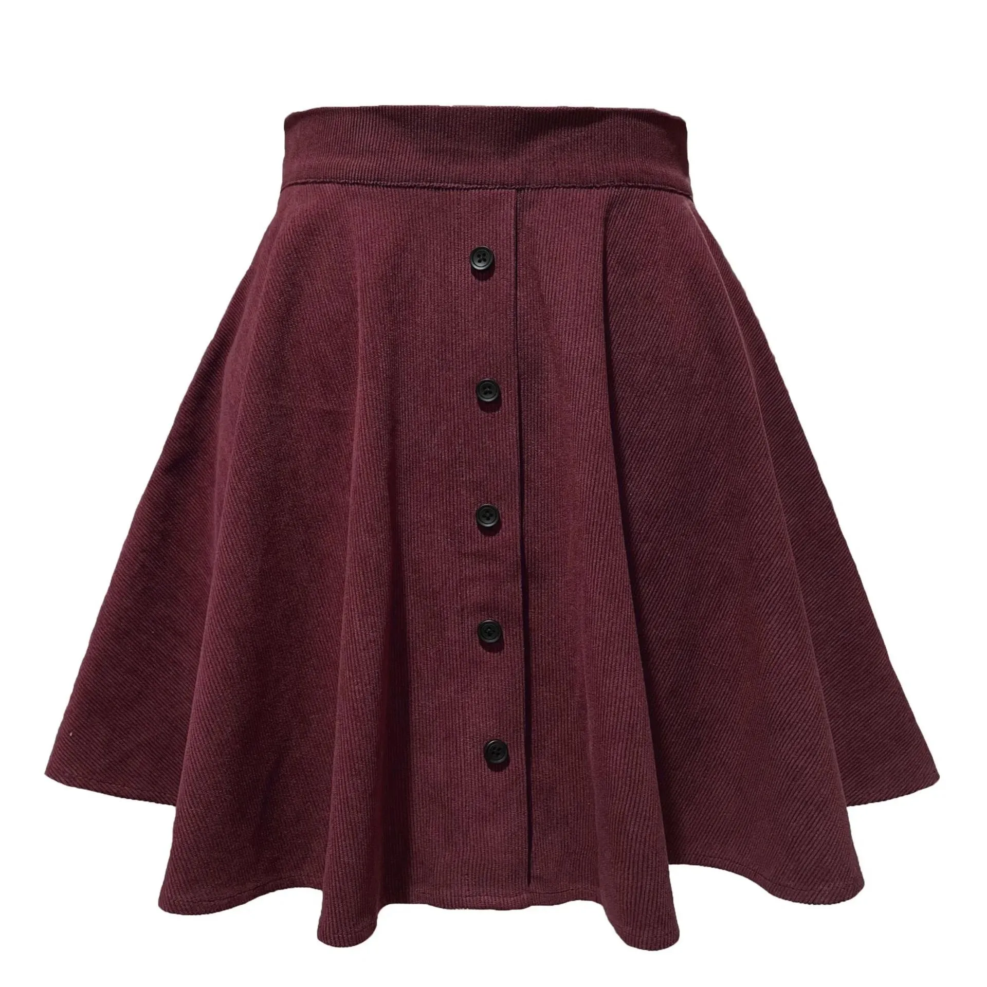 ELEANOR | HIGH-WAISTED CORDUROY SKIRT