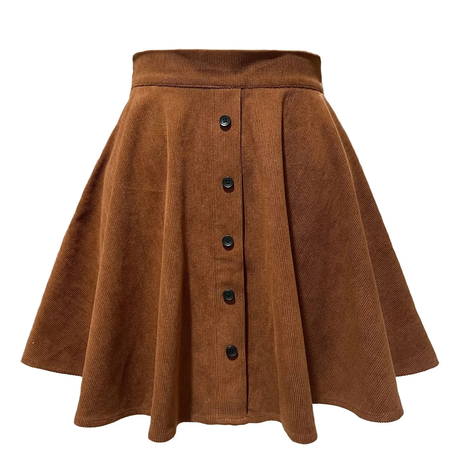 ELEANOR | HIGH-WAISTED CORDUROY SKIRT