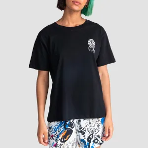 Element X Timber Bloom T-Shirt Flint Black - Womens
