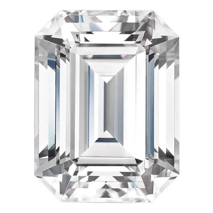 Emerald Forever One Charles & Colvard Loose Moissanite Stone