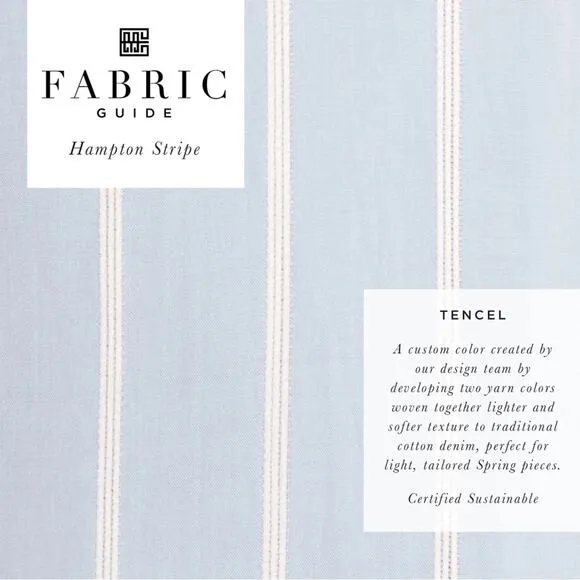 Emily McCarthy Hampton Stripe Everyday Shorts