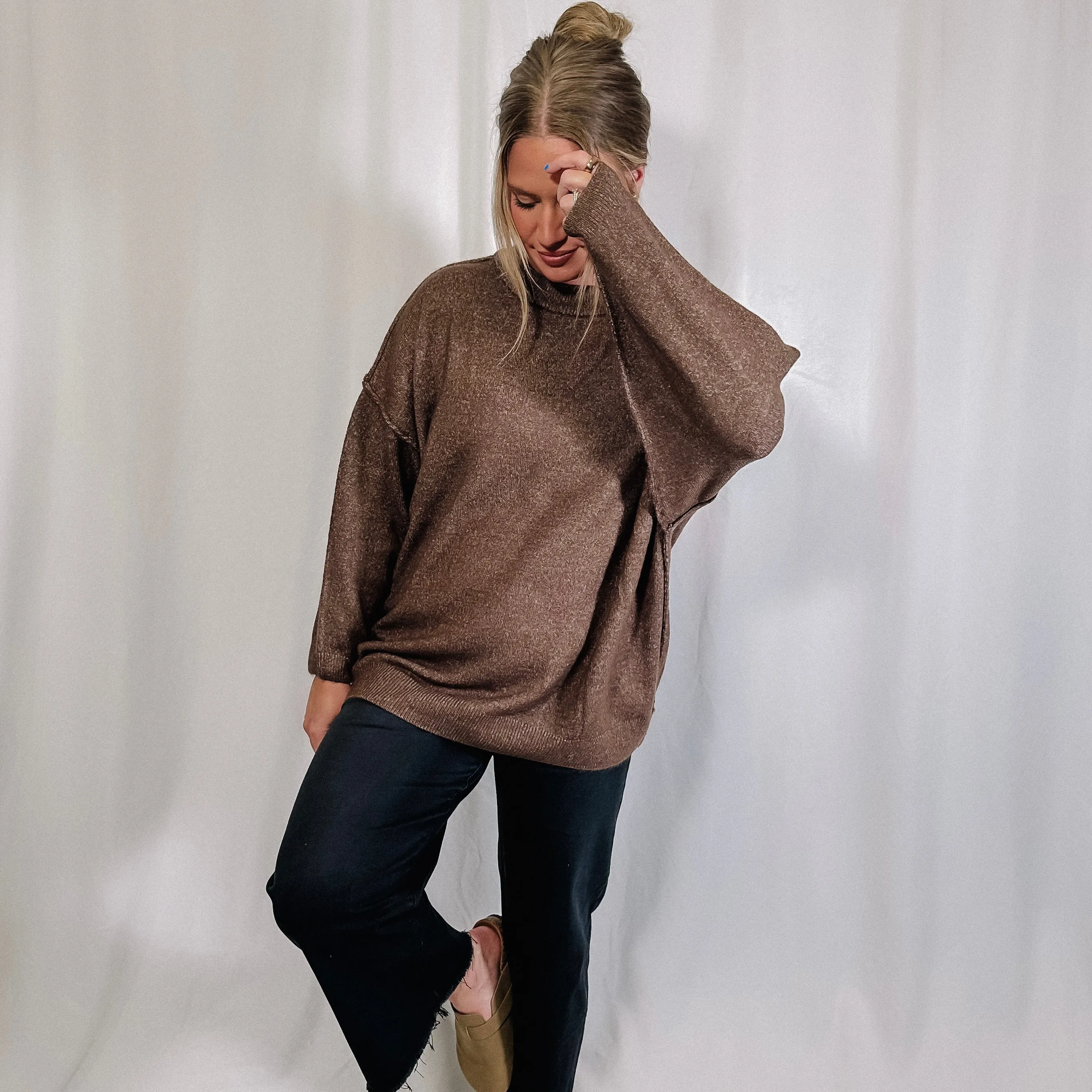 Espresso Oversized Sweater