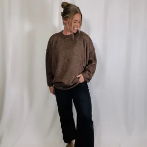 Espresso Oversized Sweater