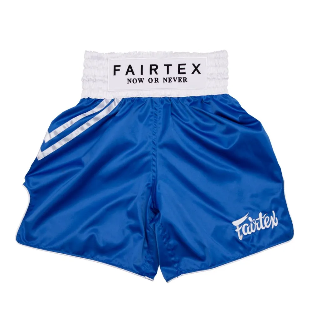 Fairtex Boxing Trunks - BT2009 "Classic Blue"