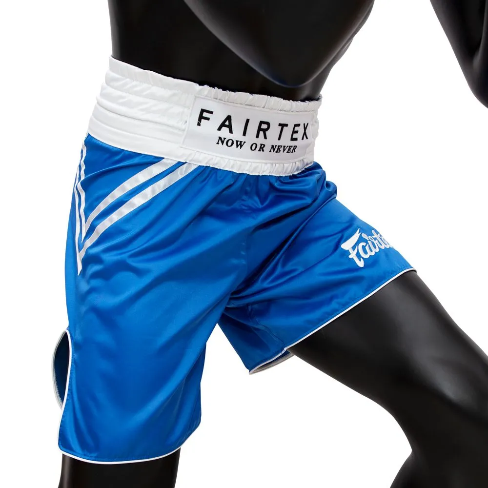 Fairtex Boxing Trunks - BT2009 "Classic Blue"