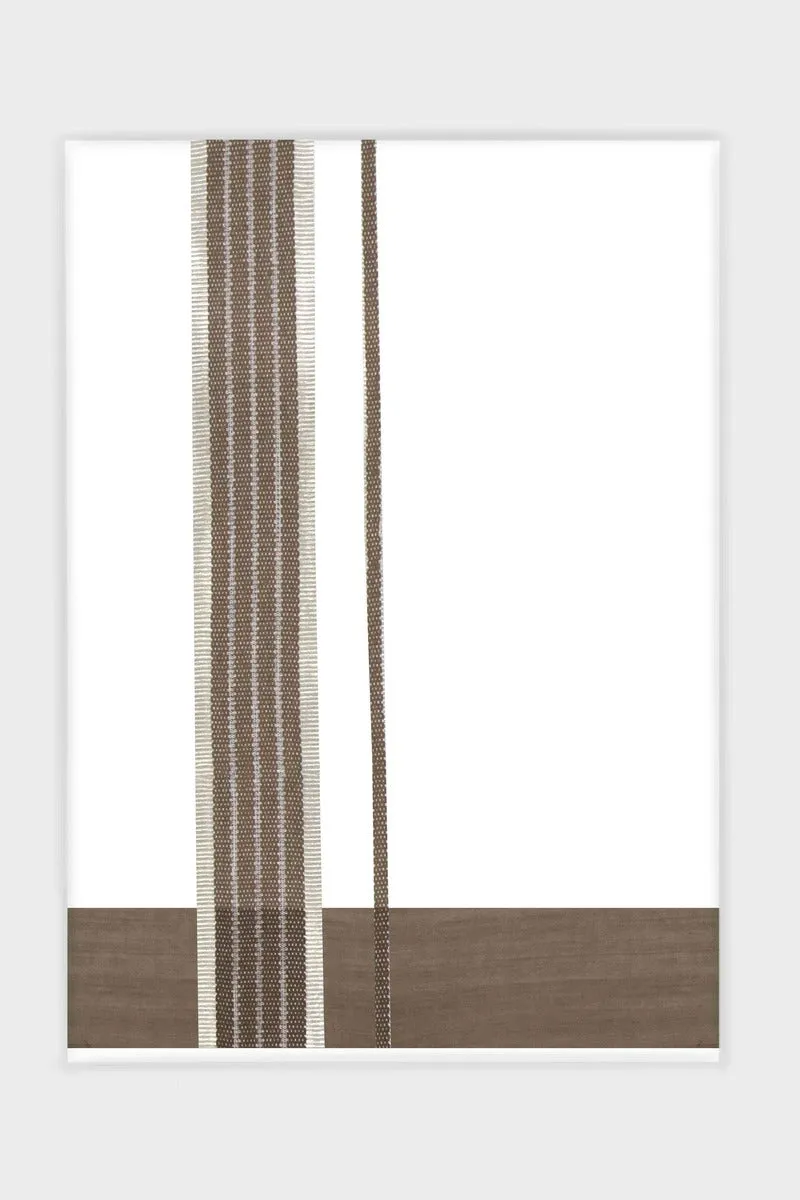 Felix Yadav - Wood Brown Smooth Cotton Double Layered Dhoti With Fancy Borders | Uathayam
