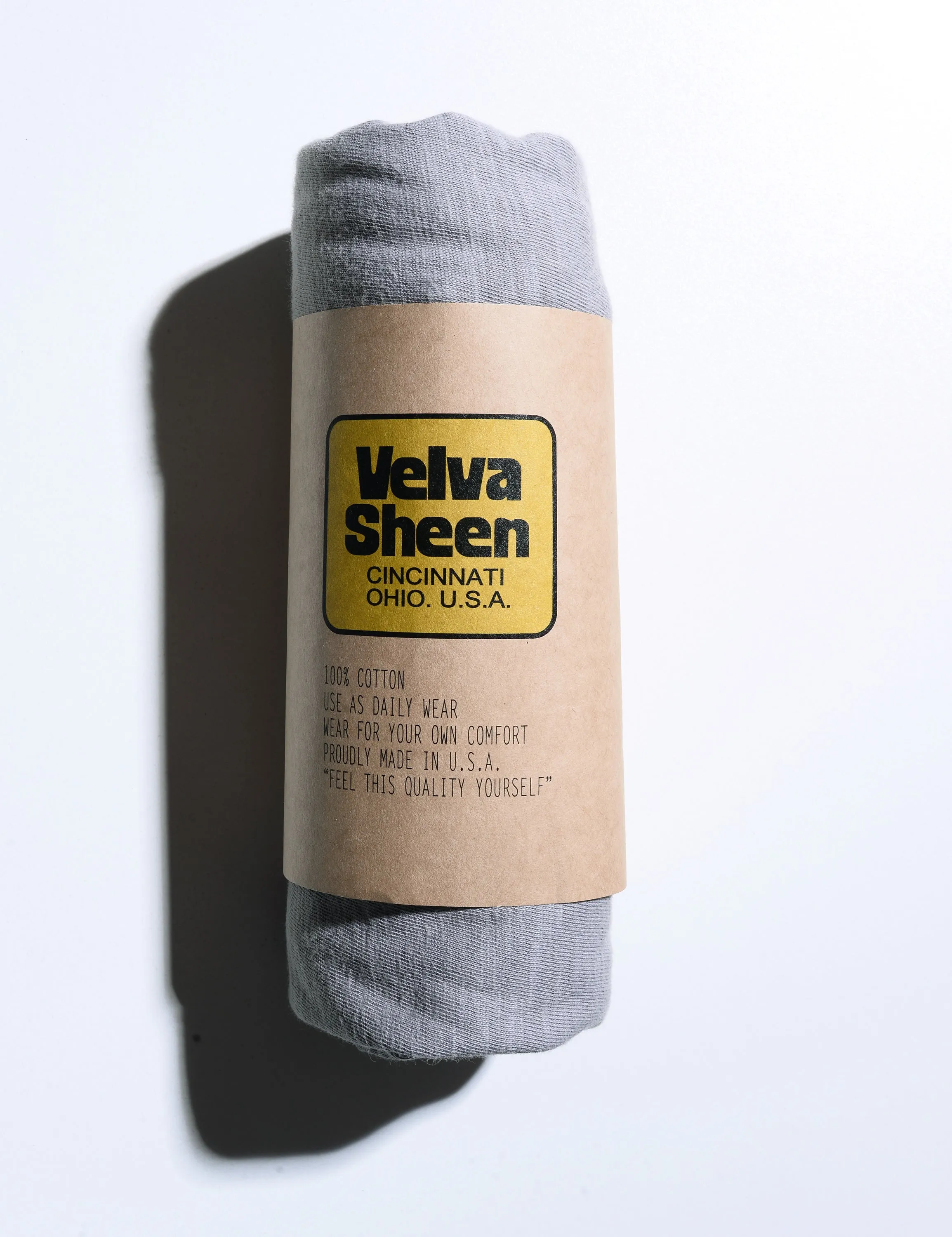 FINAL SALE: Long Sleeve Crewneck T-Shirt in Gray