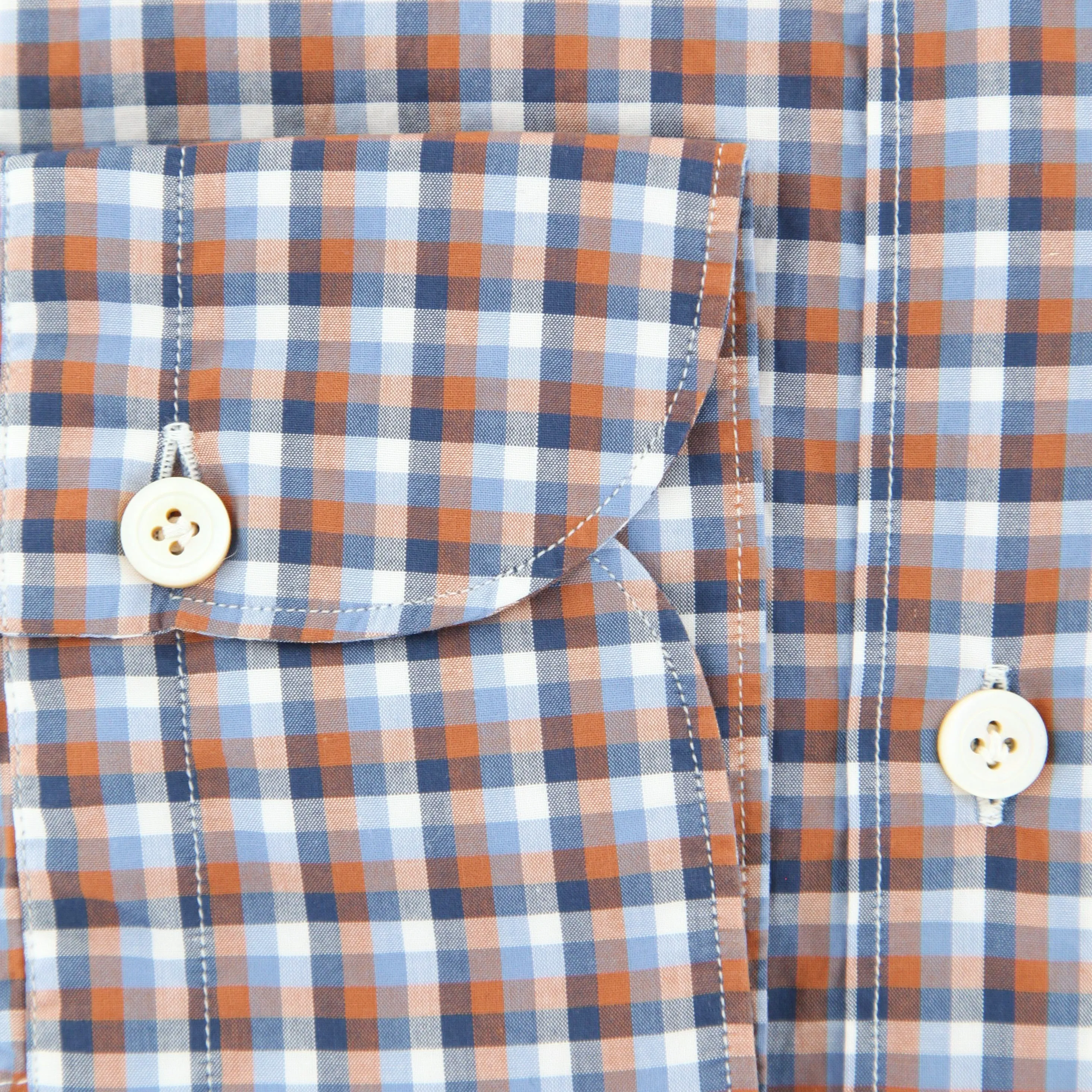 Finamore Napoli Blue Shirt - Extra Slim