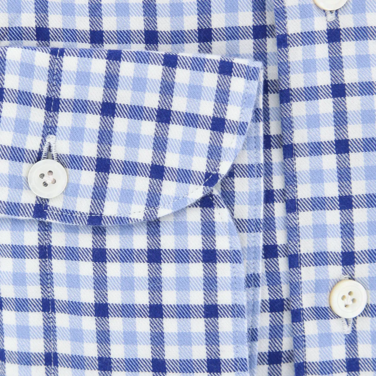 Finamore Napoli Blue Shirt - Extra Slim
