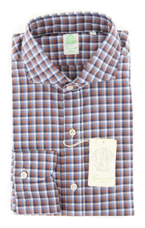 Finamore Napoli Blue Shirt - Extra Slim