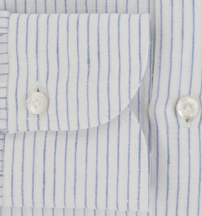 Finamore Napoli Blue Shirt - Slim