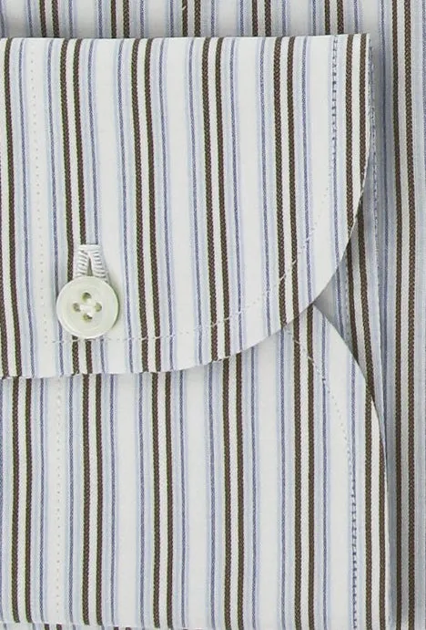 Finamore Napoli Brown Shirt – Size: 15.75 US / 40 EU