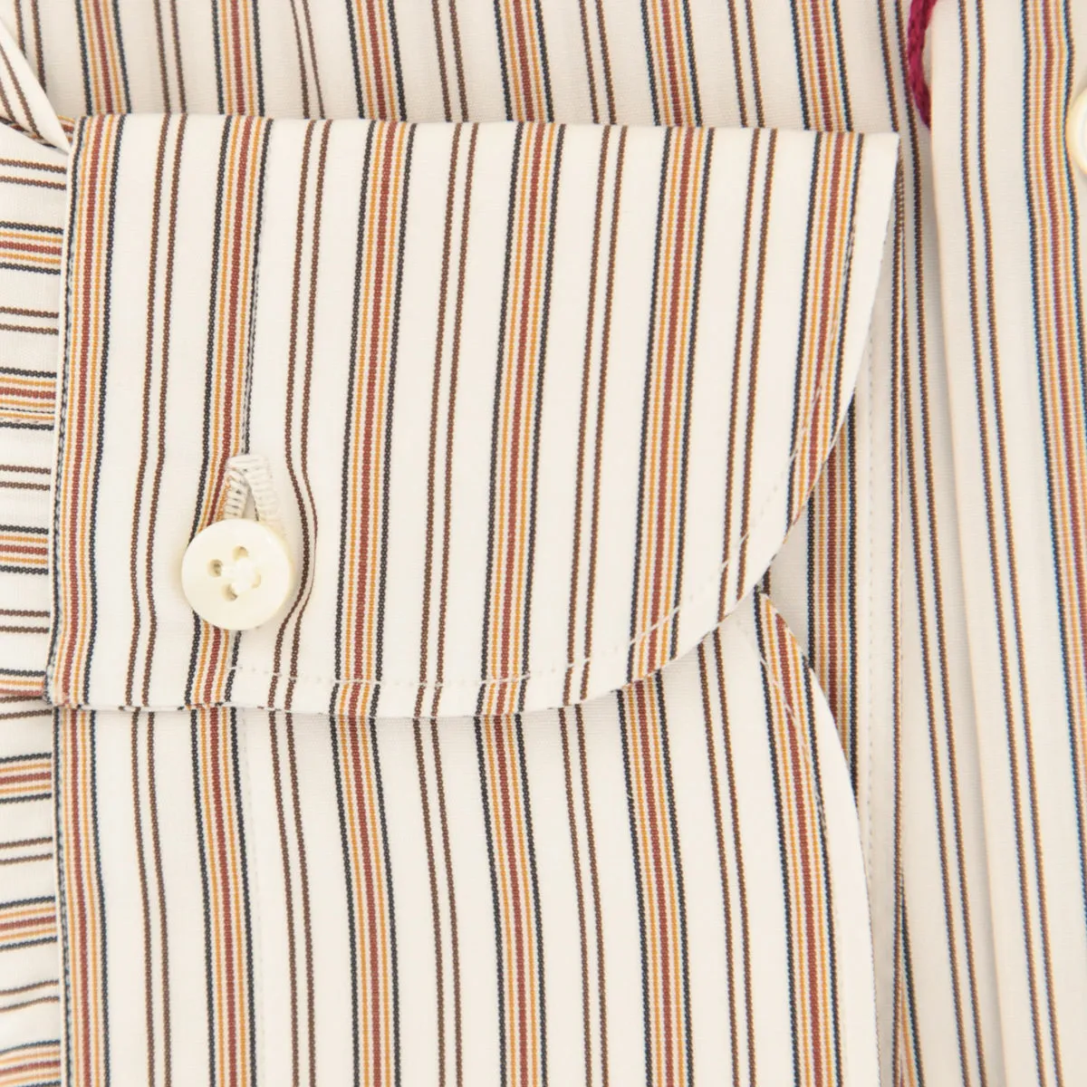 Finamore Napoli Caramel Brown Shirt - Extra Slim