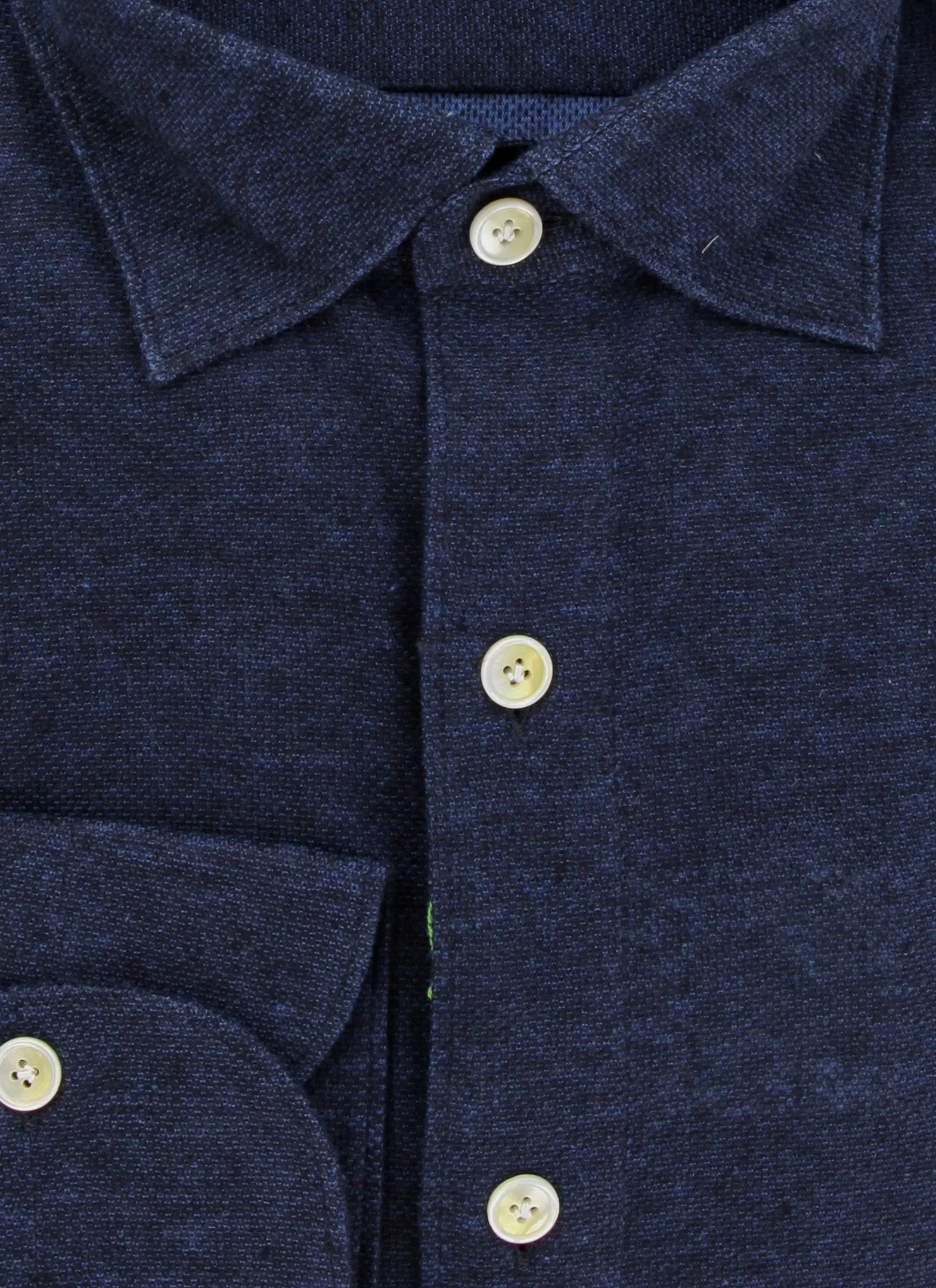 Finamore Napoli Dark Blue Shirt - Extra Slim