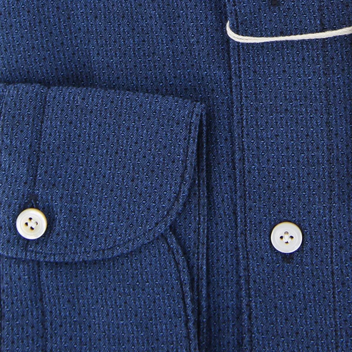 Finamore Napoli Dark Blue Shirt - Extra Slim