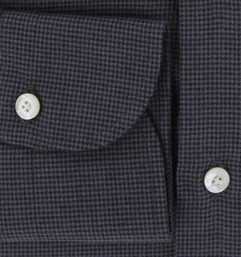 Finamore Napoli Dark Gray Shirt - Slim