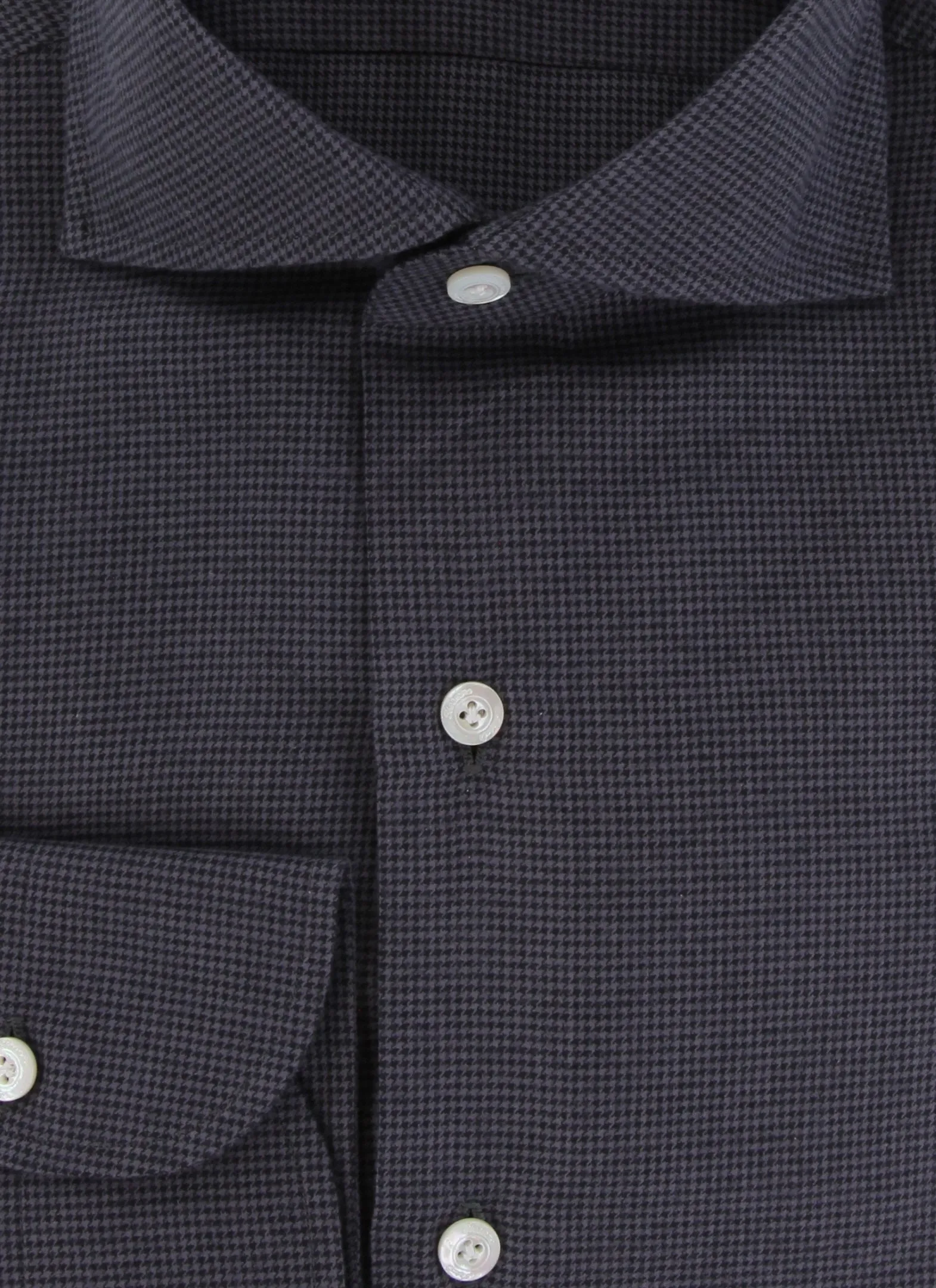 Finamore Napoli Dark Gray Shirt - Slim