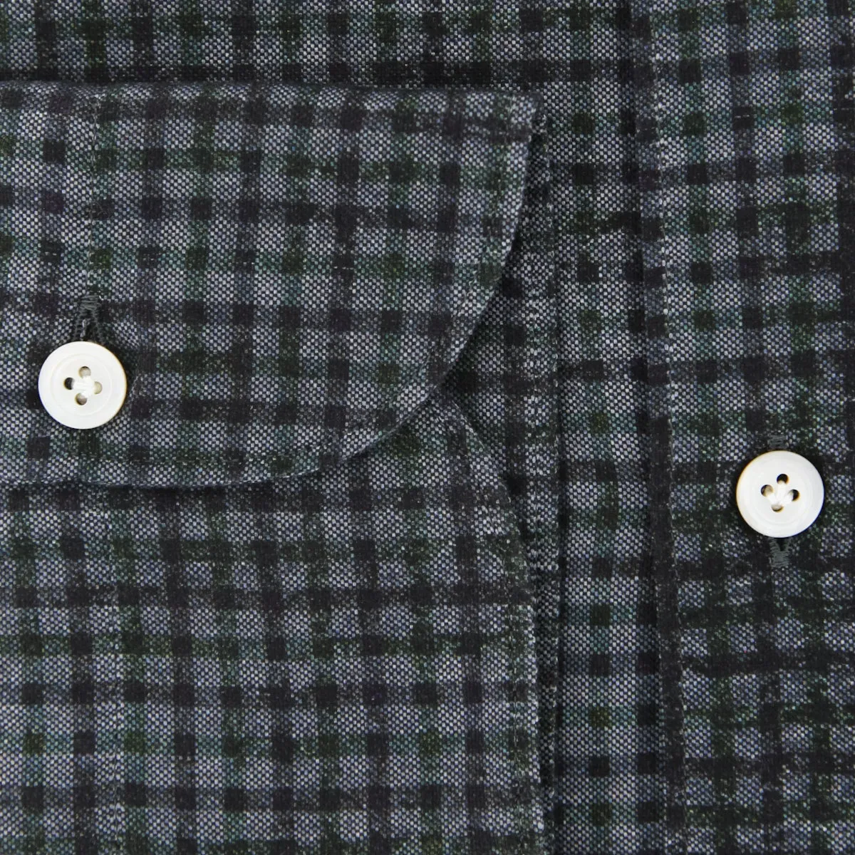 Finamore Napoli Dark Green Shirt - Extra Slim
