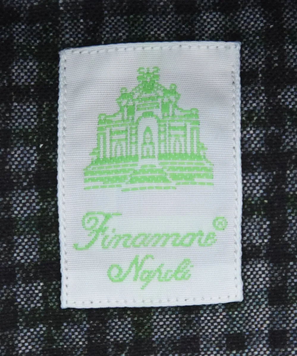Finamore Napoli Dark Green Shirt - Extra Slim