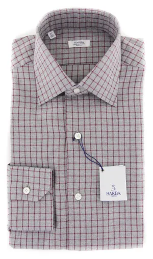 Finamore Napoli Gray Shirt - Slim