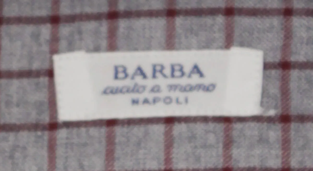 Finamore Napoli Gray Shirt - Slim