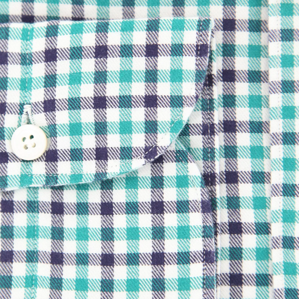 Finamore Napoli Green Shirt - Extra Slim