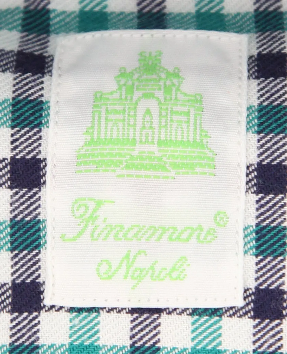 Finamore Napoli Green Shirt - Extra Slim