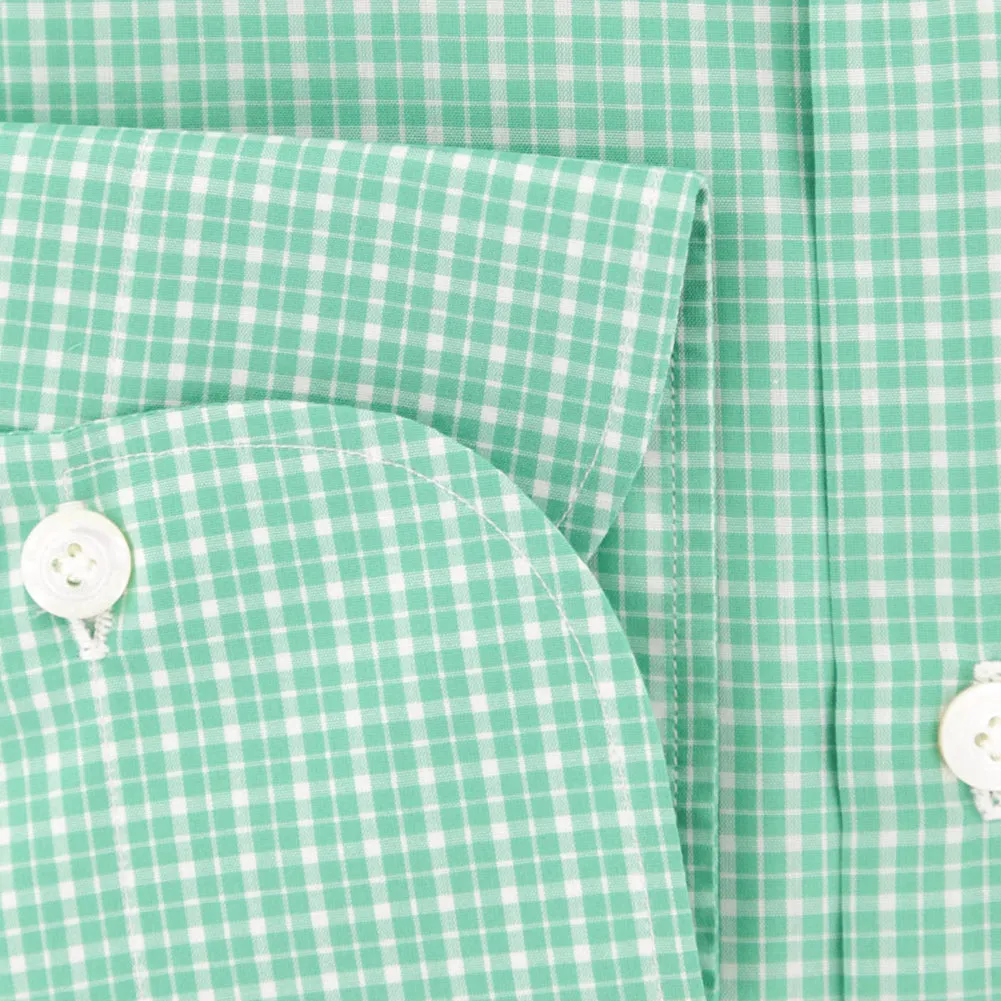 Finamore Napoli Green Shirt - Slim