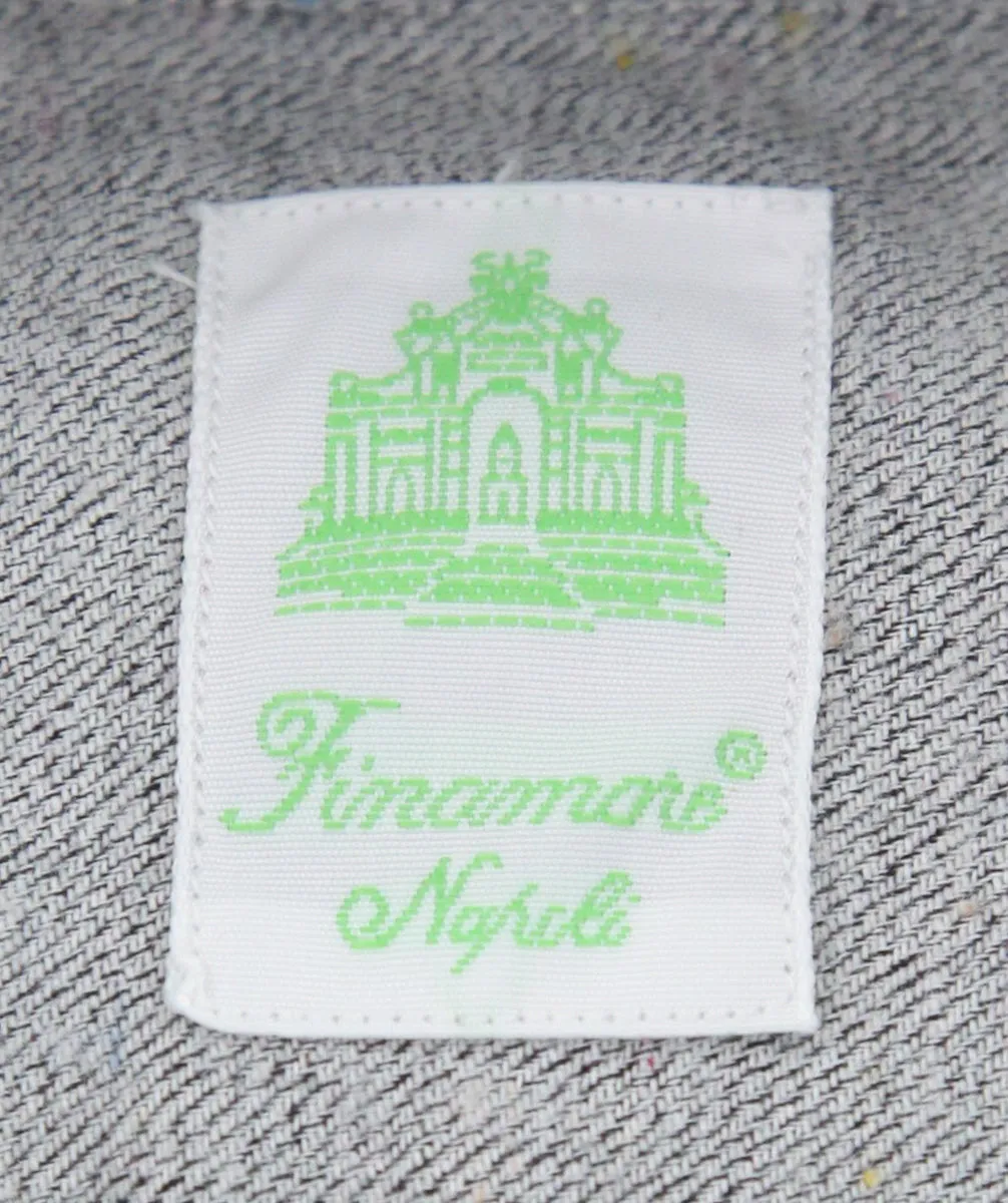 Finamore Napoli Light Gray Shirt - Extra Slim