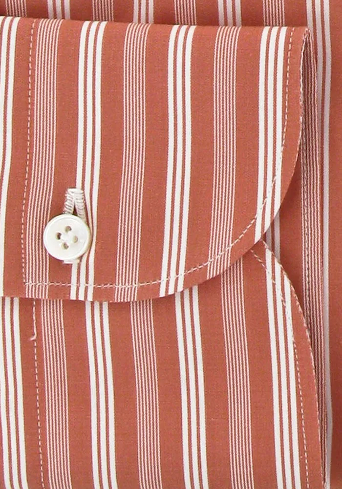 Finamore Napoli Orange Shirt - 15.75 US / 40 EU