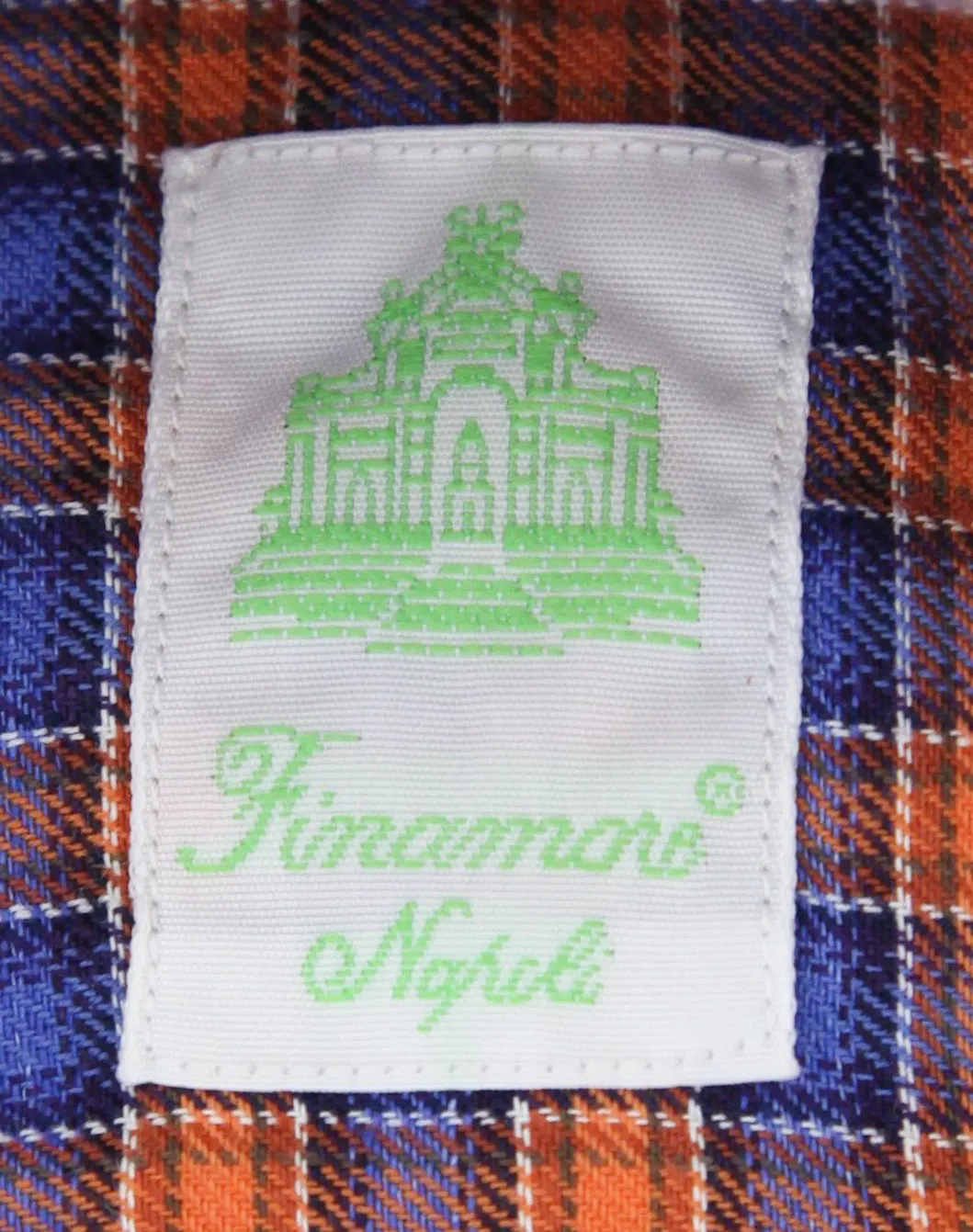 Finamore Napoli Orange Shirt - Extra Slim
