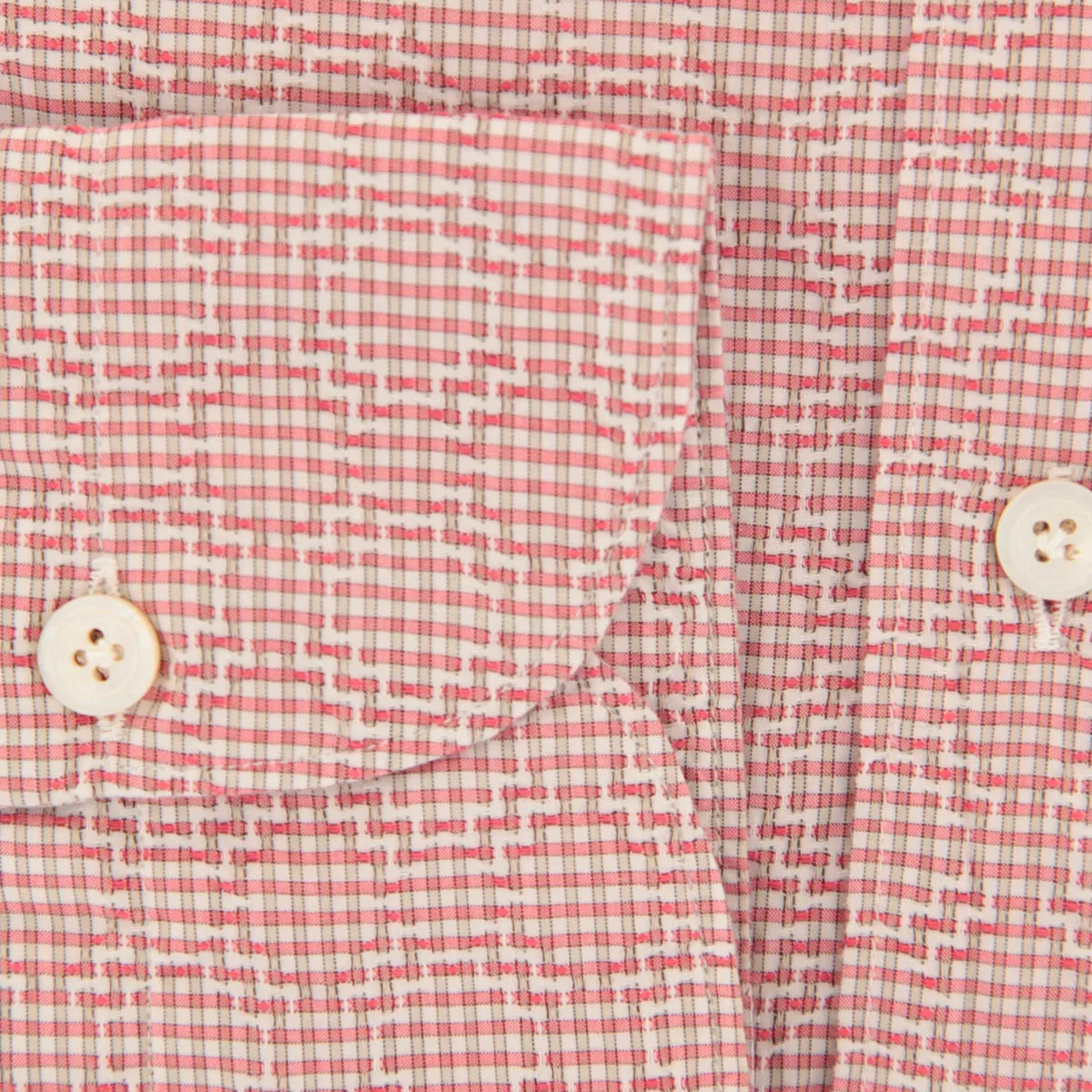 Finamore Napoli Pink Shirt - Extra Slim