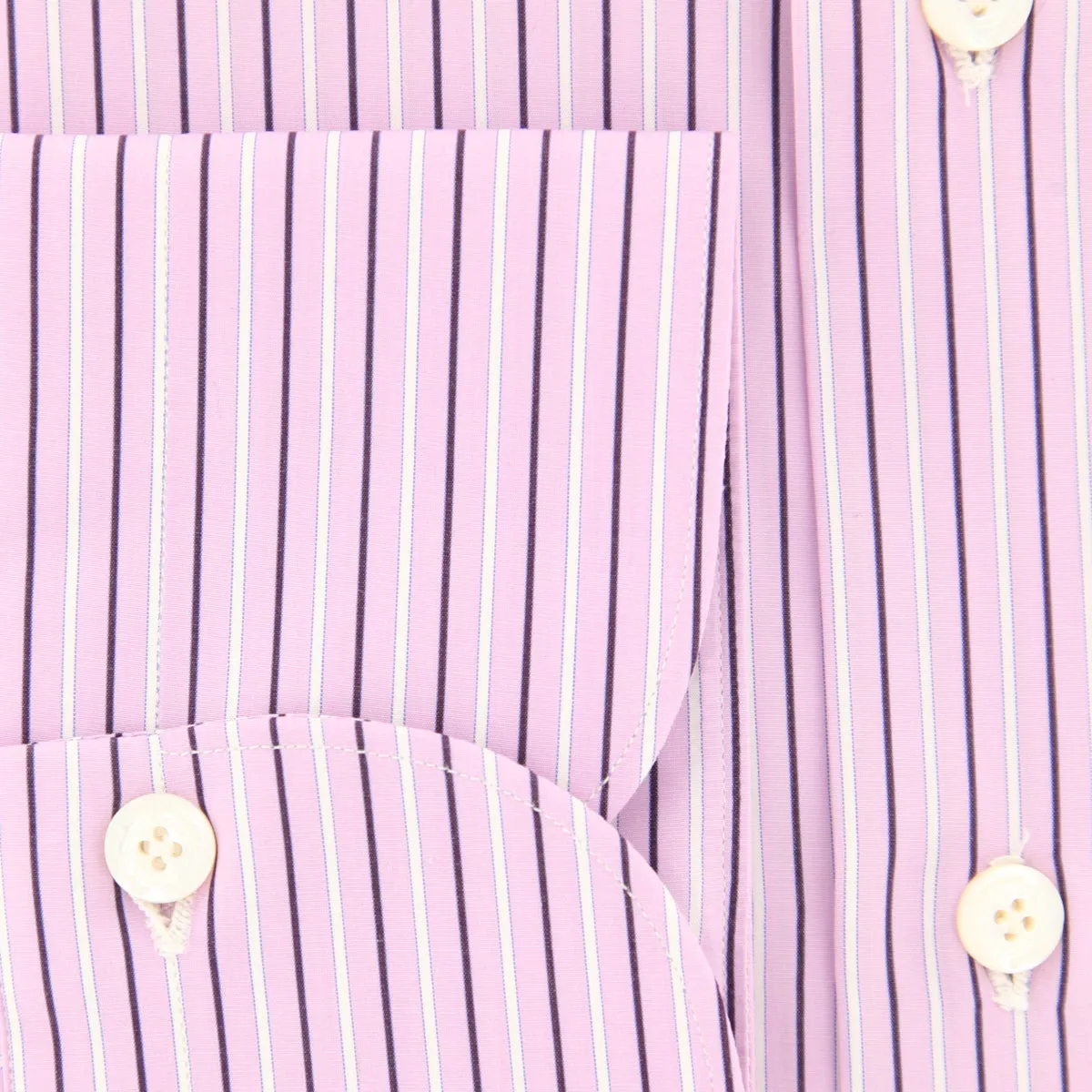 Finamore Napoli Pink Shirt - Extra Slim