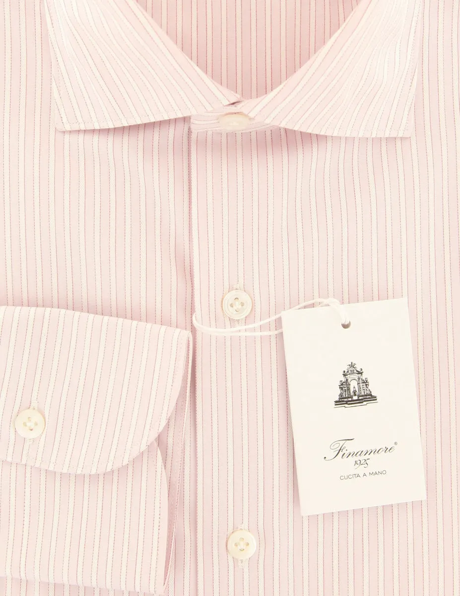 Finamore Napoli Pink Shirt - Slim