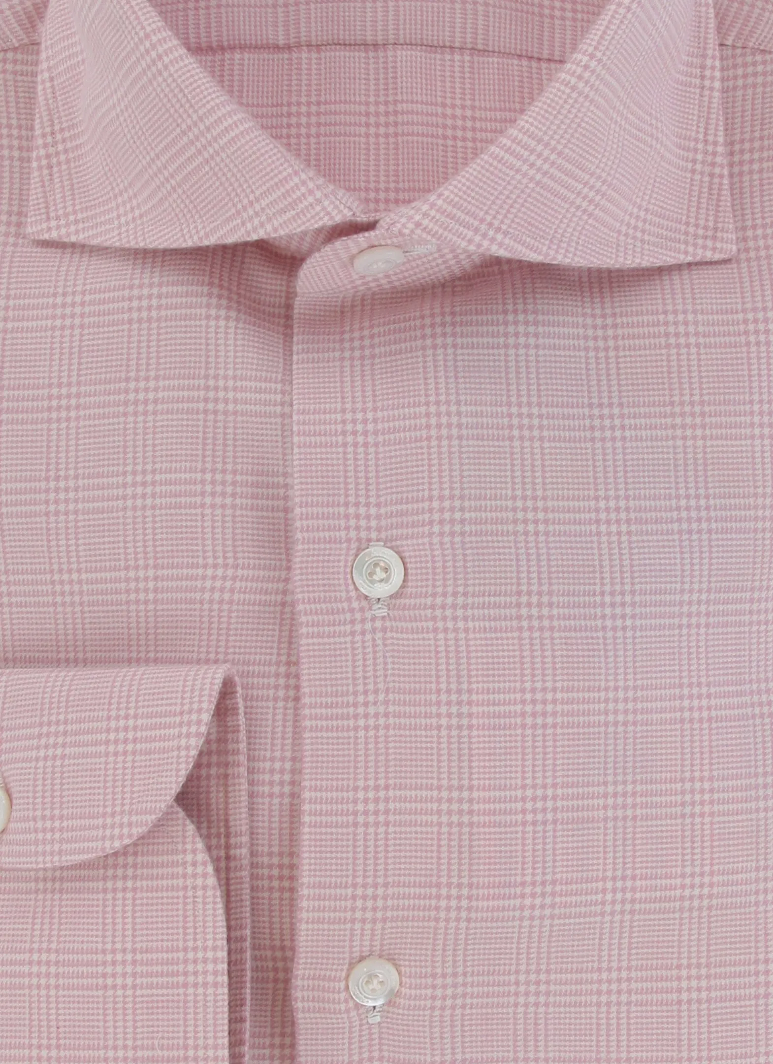 Finamore Napoli Pink Shirt - Slim