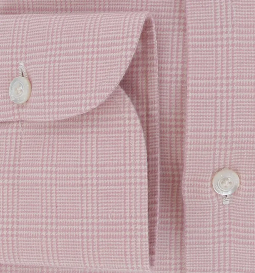 Finamore Napoli Pink Shirt - Slim