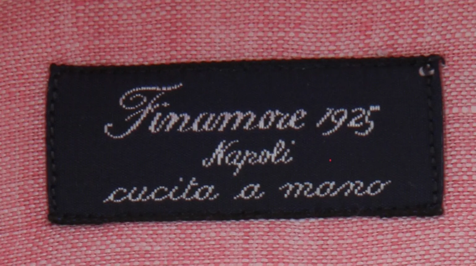 Finamore Napoli Pink Shirt - Slim