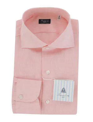 Finamore Napoli Pink Shirt - Slim