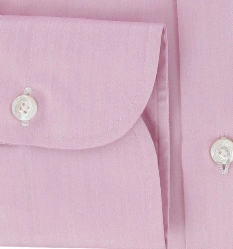 Finamore Napoli Pink Shirt - Slim