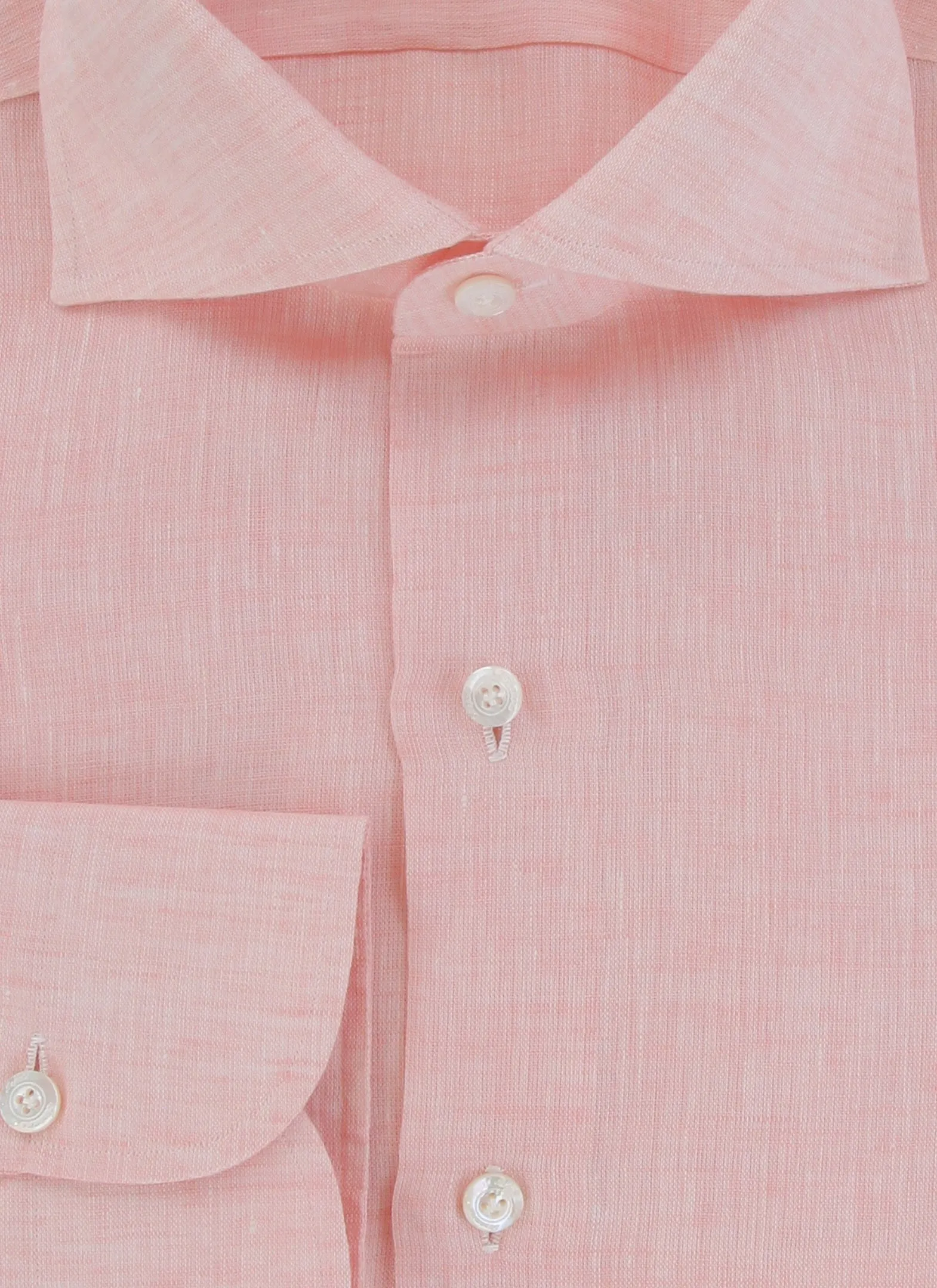 Finamore Napoli Pink Shirt - Slim