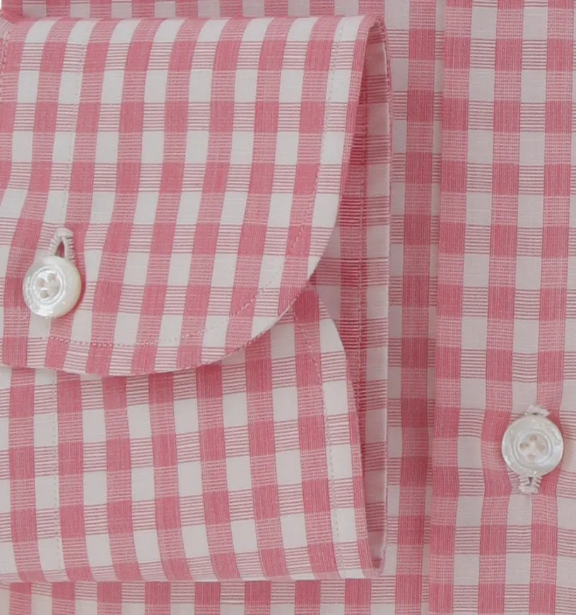 Finamore Napoli Pink Shirt - Slim
