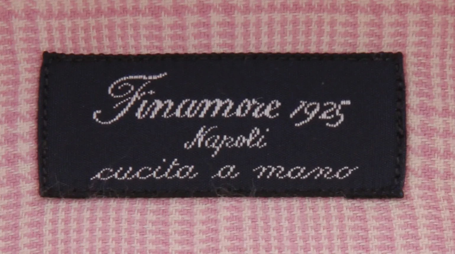 Finamore Napoli Pink Shirt - Slim