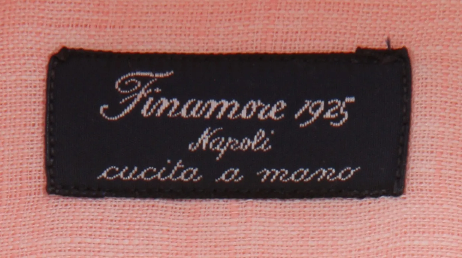 Finamore Napoli Pink Shirt - Slim