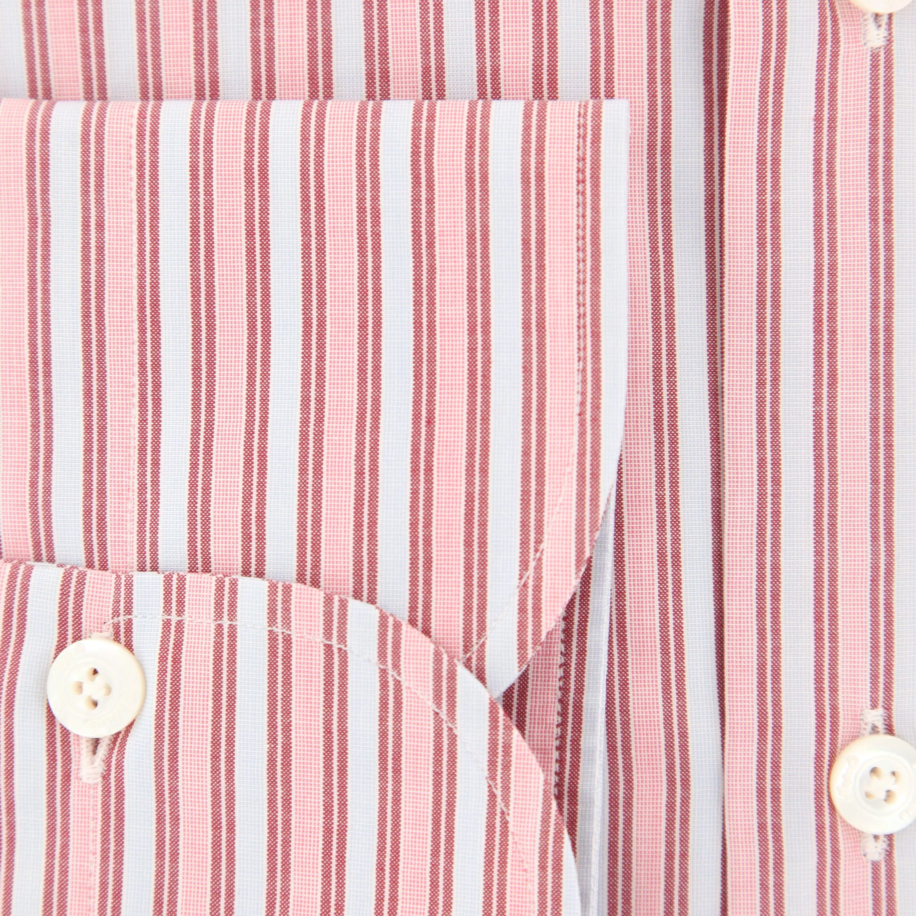 Finamore Napoli Pink Shirt - Slim